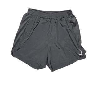Nike Men's Dri-FIT 5" Mesh-Panel Running Shorts Black